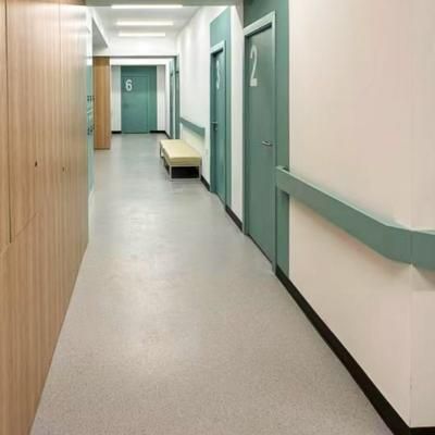 sheet vinyl flooring hospital